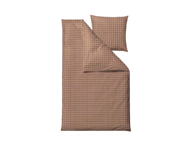 bitz Södahl Vista Bed linen 140 x 220 cm Warm Taupe