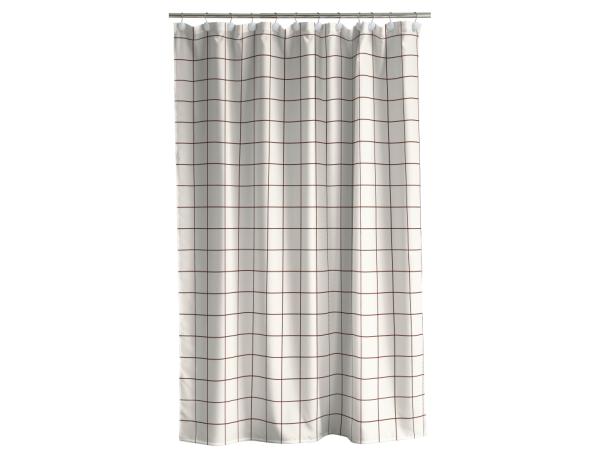 bitz Södahl Vista Shower Curtain 180 x 200 cm Offwhite