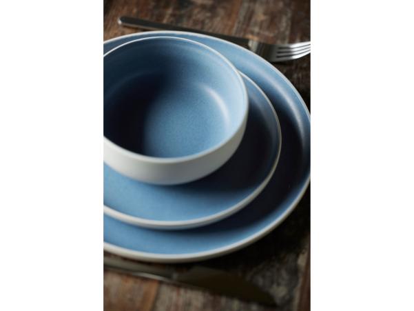 Bitz Studio Round North Bowl Dia 15 Cm Matte White/Matte River