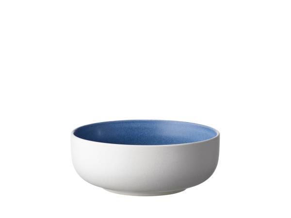 bitz Studio Round North Bowl Dia 15 cm Matte white/Matte river
