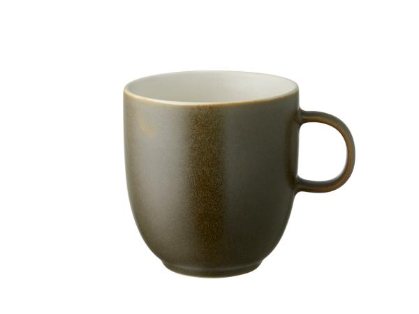 bitz Studio Round North Mug 33 cl Matte moss/Matte white
