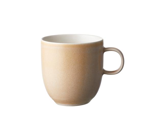bitz Studio Round North Mug 33 cl Matte sand/Matte white