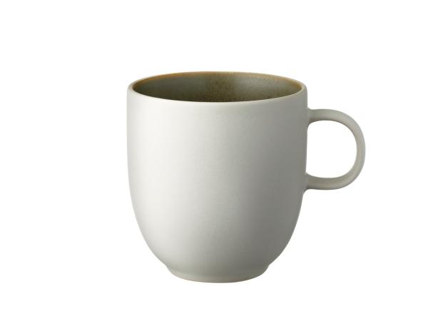 bitz Studio Round North Mug 33 cl Matte white/Matte moss