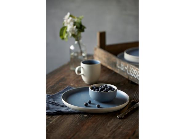Bitz Studio Round North Mug 33 Cl Matte White/Matte River