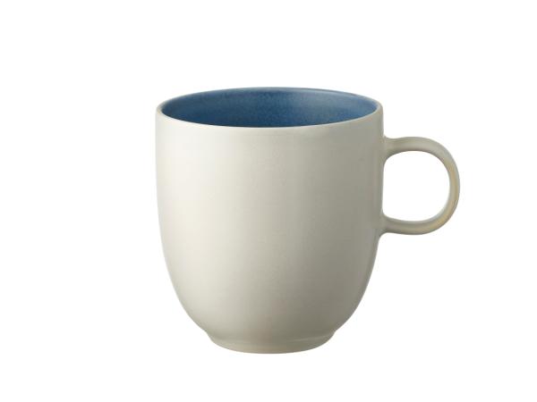 bitz Studio Round North Mug 33 cl Matte white/Matte river