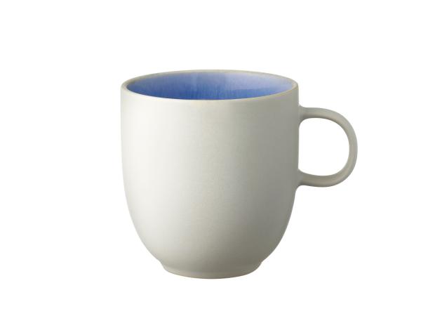 bitz Studio Round North Mug 33 cl Matte white/Shiny river