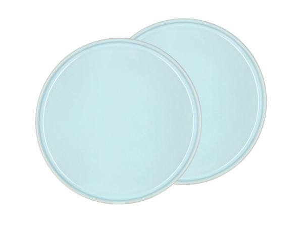 bitz Villa Collection Allure Dessert plate Dia 17 x 2 cm 2 pcs Light blue