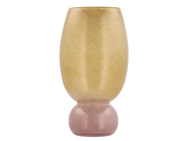 bitz Villa Collection Aurora Vase Dia 16.5 x 30 cm Rose/Yellow