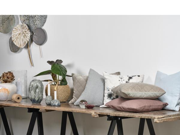 Bitz Villa Collection Candlestick Dia. 10 5 X 7 Cm Arctic Ice