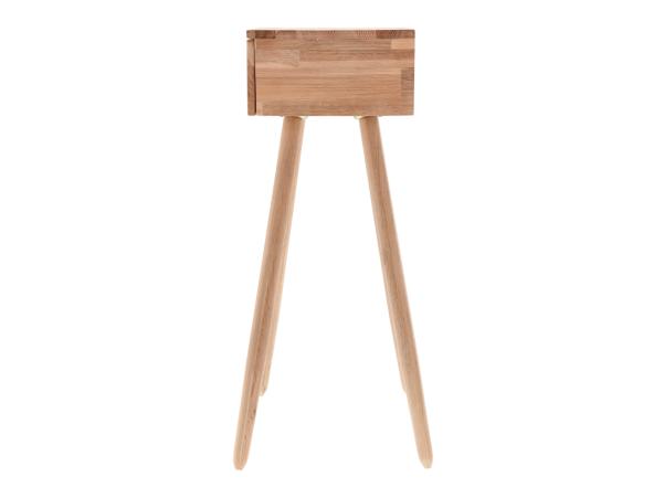 Bitz Villa Collection Ebern Side Table 30 X 40 X 80 Cm White Washed