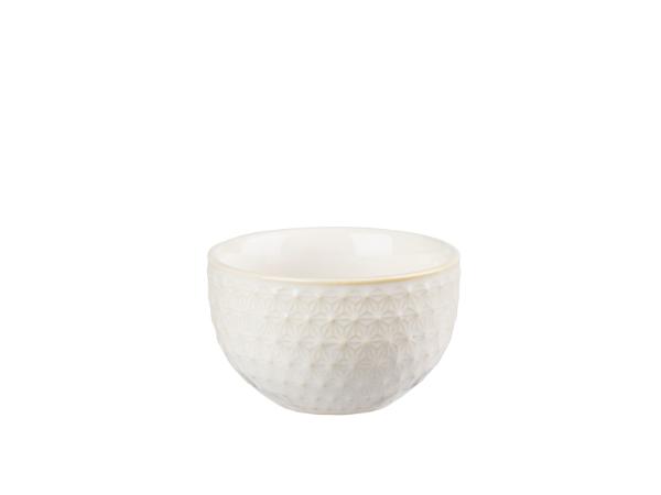 bitz Villa Collection Elstra Bowl Dia. 9 x 5.7 cm Offwhite ass