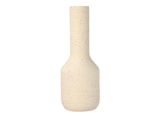 bitz Villa Collection Elv Vase Dia 13 x 35 cm Offwhite
