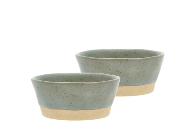 bitz Villa Collection Evig Bowl Dia. 10 x 4.3 cm 2 pcs Green