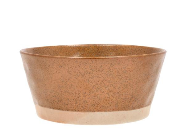 bitz Villa Collection Evig Serving bowl Dia 22.8 x 10 cm Amber