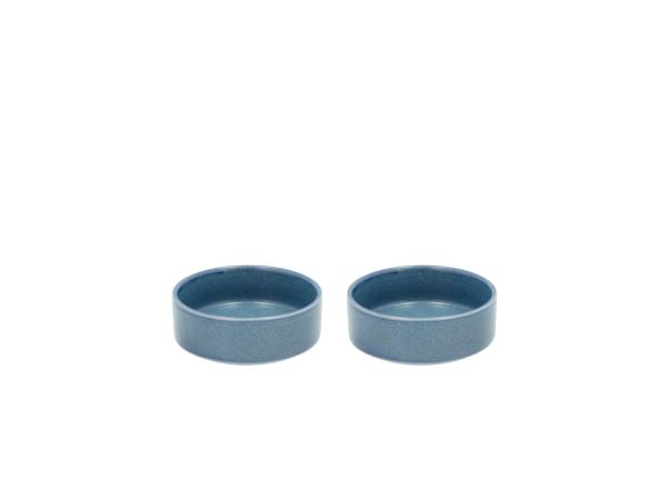 bitz Villa Collection Fjord Bowl Dia 10.1 x 3.6 cm 0.125 liter 2 pcs Blue