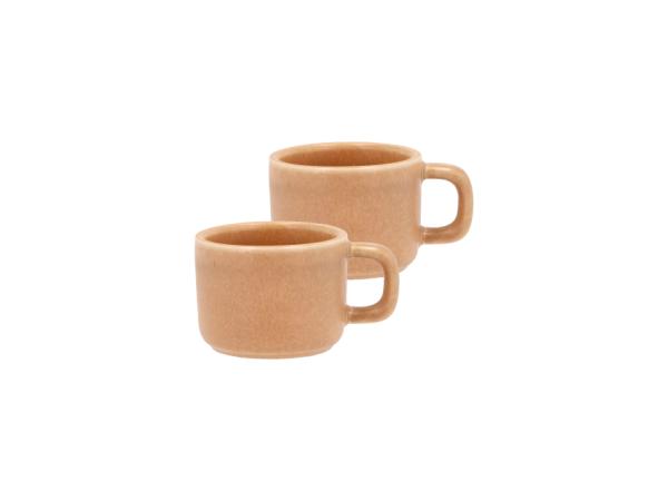 bitz Villa Collection Fjord Espresso cup 8.8 x 6 x 4.9 cm 0 1 liter 2 pcs Cream