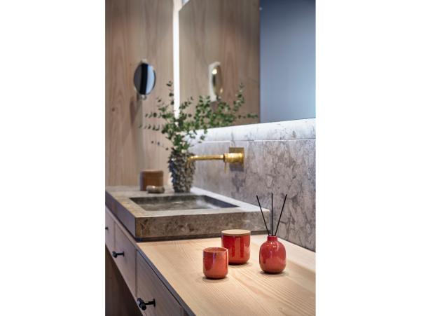 Bitz Villa Collection Fragrance Candle Dia. 7.3 X 7.8 Cm Dark Rose