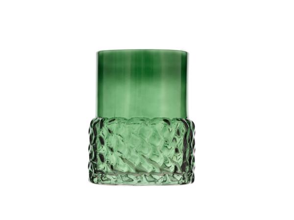 bitz Villa Collection Glow Tealight holder Dia 7.7 x 10 cm Green