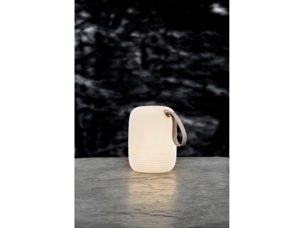 Bitz Villa Collection Hav Lounge Lamp Dia 17.5 X 23 Cm White