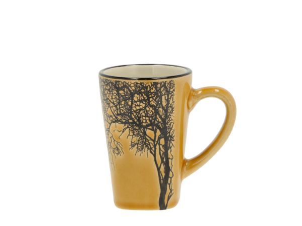 Bitz Villa Collection Hela Espresso Cup Dia. 5.5 X 8 Cm 0.1 Liter 4 Pcs Golden Yellow