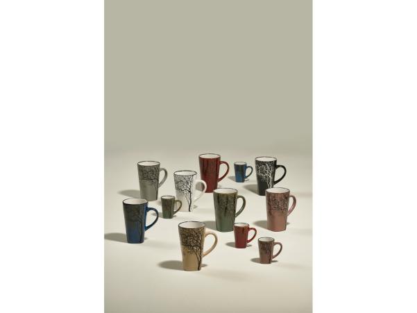 Bitz Villa Collection Hela Mug Dia. 9 X 15 Cm 0.5 Liter Black