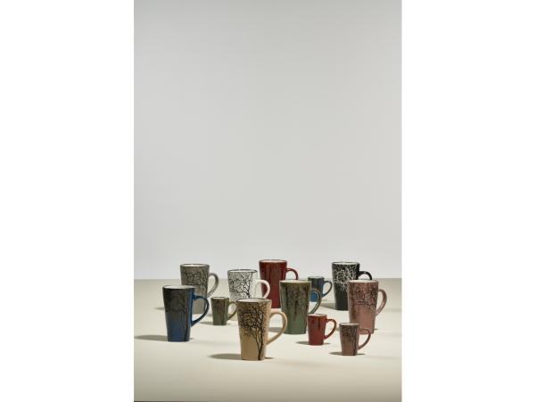 Bitz Villa Collection Hela Mug Dia. 9 X 15 Cm 0.5 Liter Dark Blue