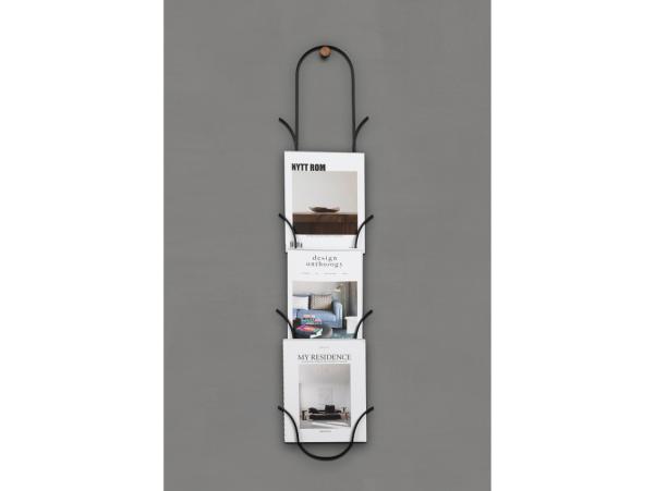 Bitz Villa Collection Holder 23 5 X 3 5 X 110 Cm Black