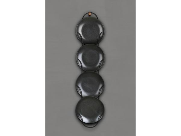 Bitz Villa Collection Holder 23 5 X 3 5 X 110 Cm Black