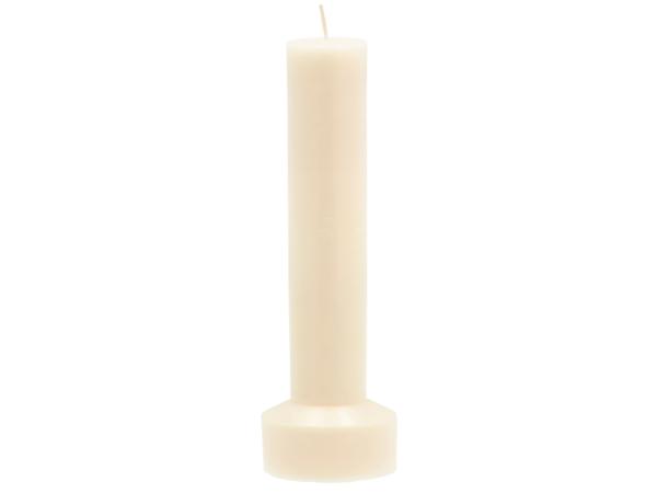 bitz Villa Collection Hvils Pillar candle Dia 8 x 23 cm Cream