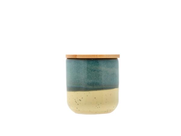 bitz Villa Collection Iris Cactus Blossom Fragrance candle Dia 7 x 7.3 cm Yellow brown