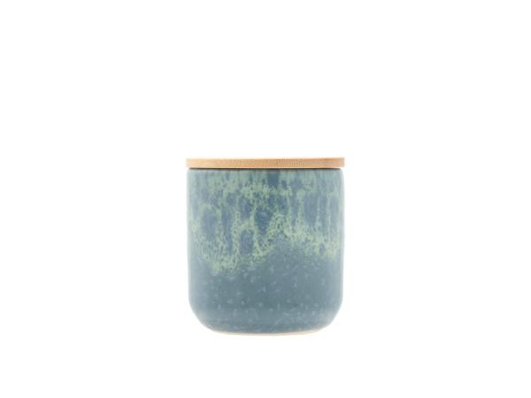 bitz Villa Collection Iris Herbal Notes Fragrance candle Dia 7 x 7.3 cm Dark blue