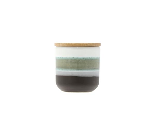 bitz Villa Collection Iris Orchid Vanilla Fragrance candle Dia 7 x 7.3 cm White/Green