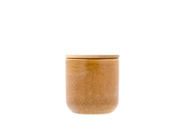 bitz Villa Collection Iris Spicy Sandalwood Fragrance candle Dia 7 x 7.3 cm Amber