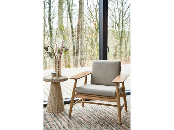 Bitz Villa Collection Lyng Vase 11 X 11 X 30 Cm Sand