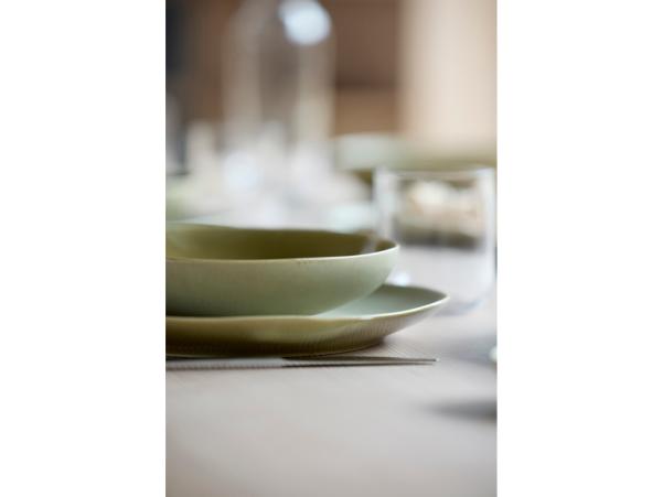 Bitz Villa Collection Shoku Bowl Dia 23 X 6 Cm Pure Green