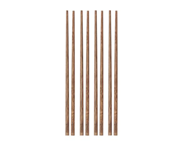Bitz Villa Collection Shoku Chopsticks 23 5 Cm 4 Set Dark Wood