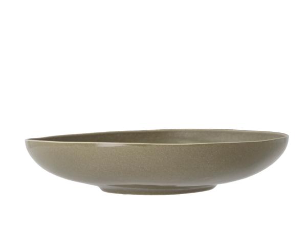 bitz Villa Collection Shoku Salad bowl Dia 28 x 6 cm Warm Brown