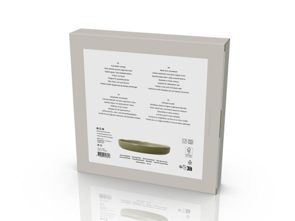 Bitz Villa Collection Shoku Serving Dish Dia 28 X 4 Cm Pure Green