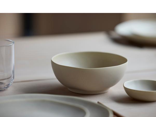 Bitz Villa Collection Shoku Soy Sauce Bowl Dia 9 X 2.7 Cm Soft Beige