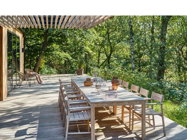 Bitz Villa Collection Soe Chair 69 X 64 X 77 Cm Nature