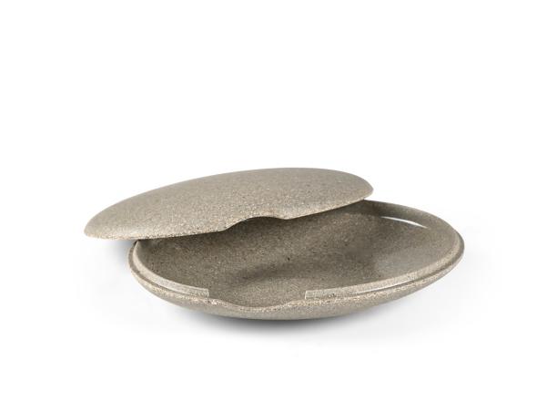 Bitz Villa Collection Sten Figure 21 1 X 16 9 X 5 2 Cm 3 Pcs. Ass Nature