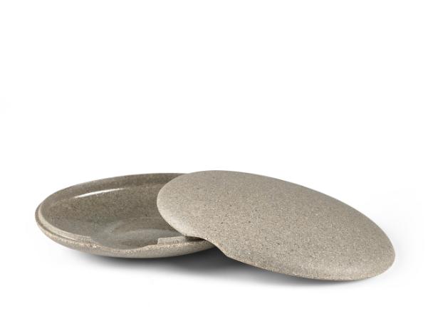 Bitz Villa Collection Sten Figure 21 1 X 16 9 X 5 2 Cm 3 Pcs. Ass Nature