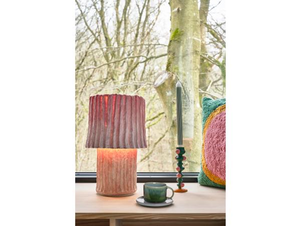 Bitz Villa Collection Styles Lamp Dia 25 X 44 Cm Rose
