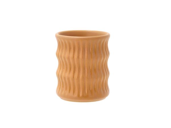 Bitz Villa Collection Styles Mug Dia 8 X 9.5 Cm 0.3 Liter 2 Pcs Amber