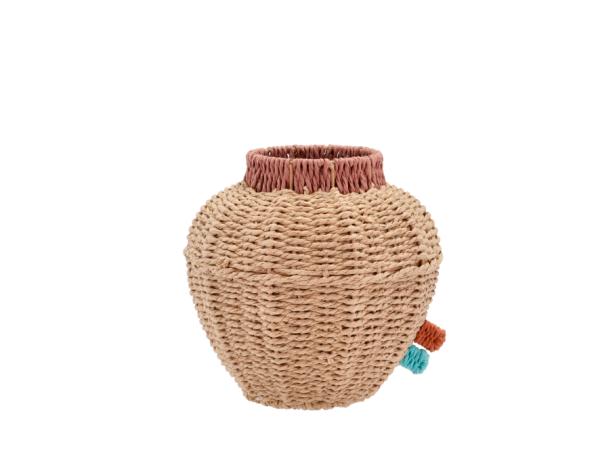 bitz Villa Collection Styles Vase Dia 21 x 21 cm Nature