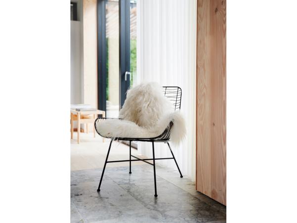 Bitz Villa Collection Svale Chair 67 X 63 X 77 Cm Black