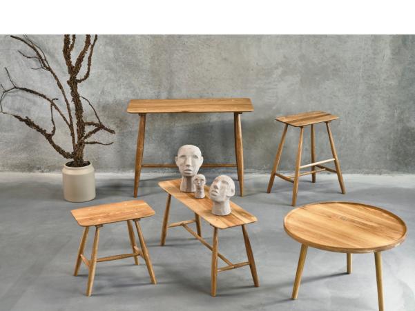 Bitz Villa Collection Talvik Figure Head 18.5 X 19.5 X 30 Cm Greybrown