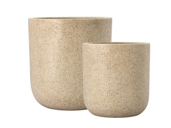 bitz Villa Collection Thum Plant basket 2 pcs Nature