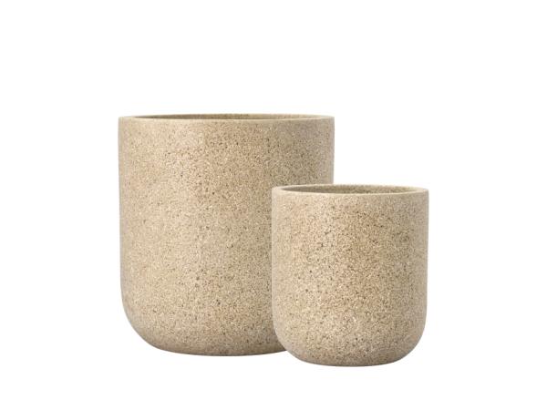 bitz Villa Collection Thum Plant basket 2 pcs Nature