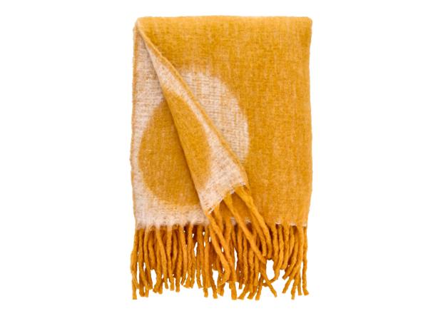 bitz Villa Collection Tundra Throw 130 x 200 cm Amber